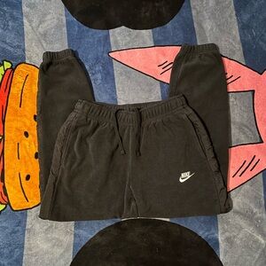 nike black sweatpants/joggers